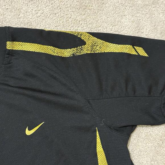 Nike DRI-FIT Activewear Shirt Black 2XL Crew Neck Men’s - Picture 4 of 8